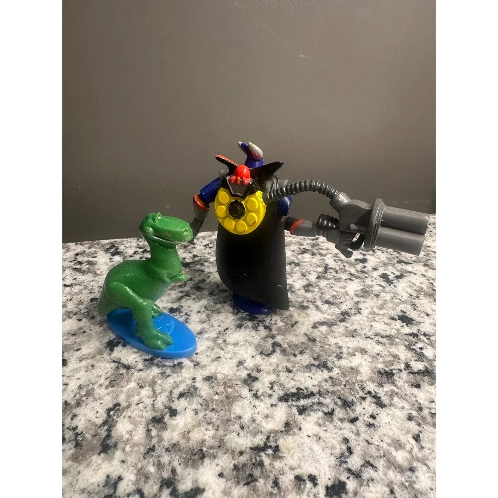 Disney Pixar Toy Story Zurg‎ Rex Action Figure Set **zurg has a flaw**